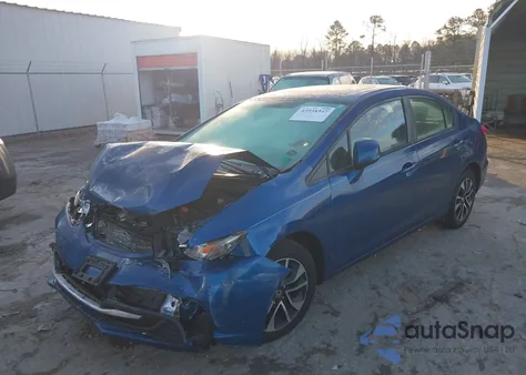 2013 Honda Civic Ex from USA, damaged, VIN 19XFB2F81DE059682